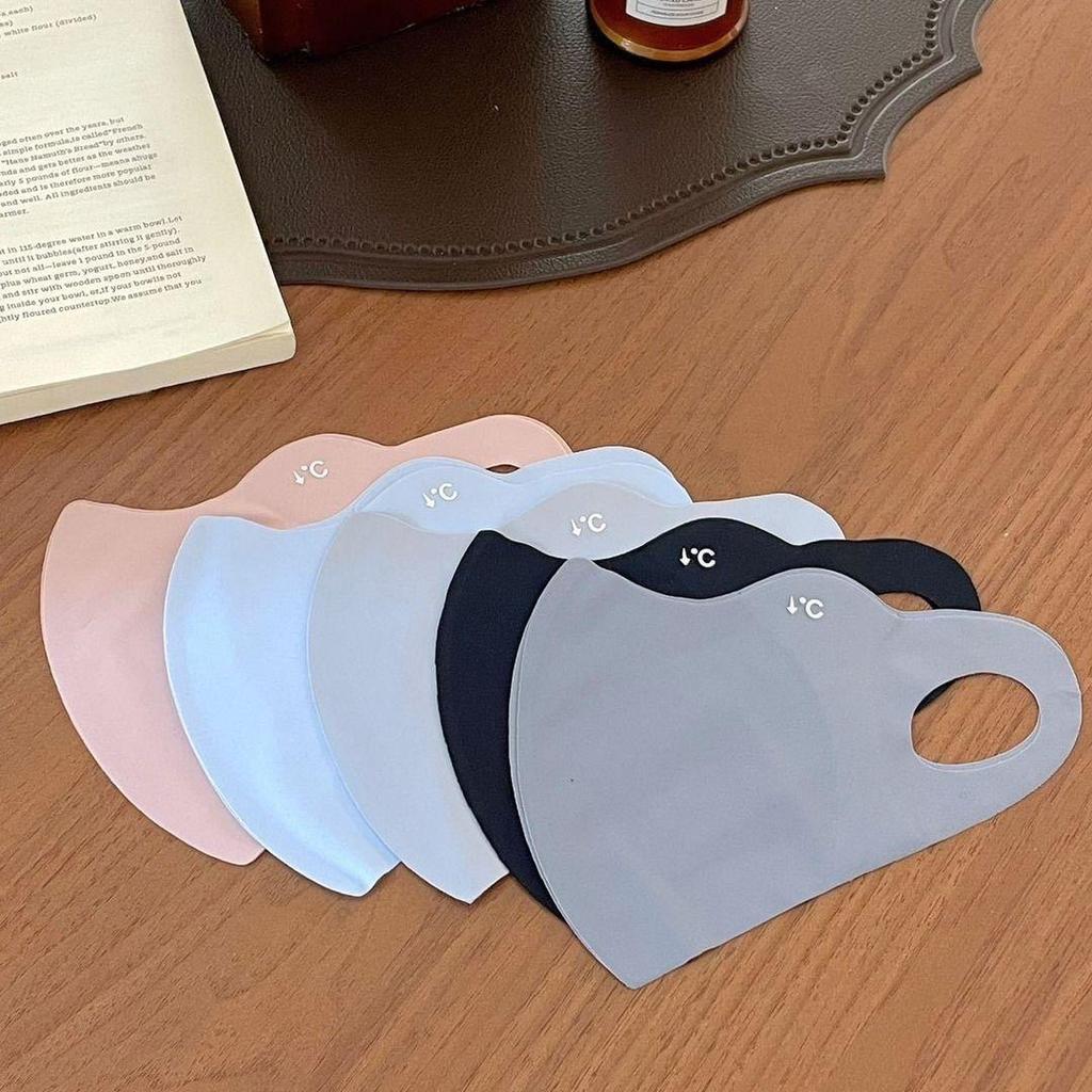 Women's Full Face UV Protection Ice Silk Mask for Summer Cycling