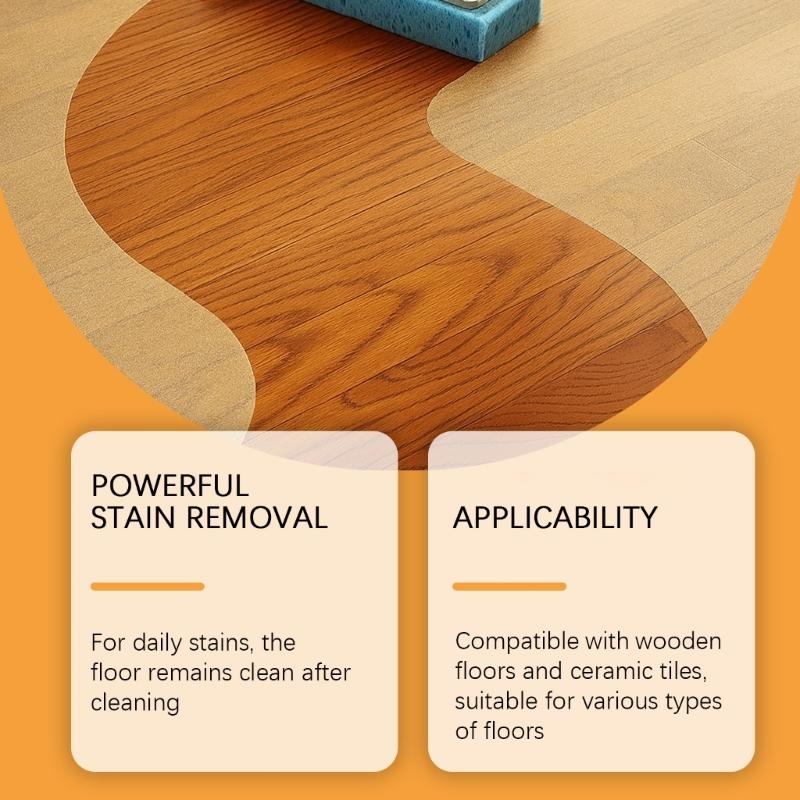 Household Floor Cleaning Liquid Safe For Tiles Hard and Wood Floor Cleaner Scented and Fast Drying Formula