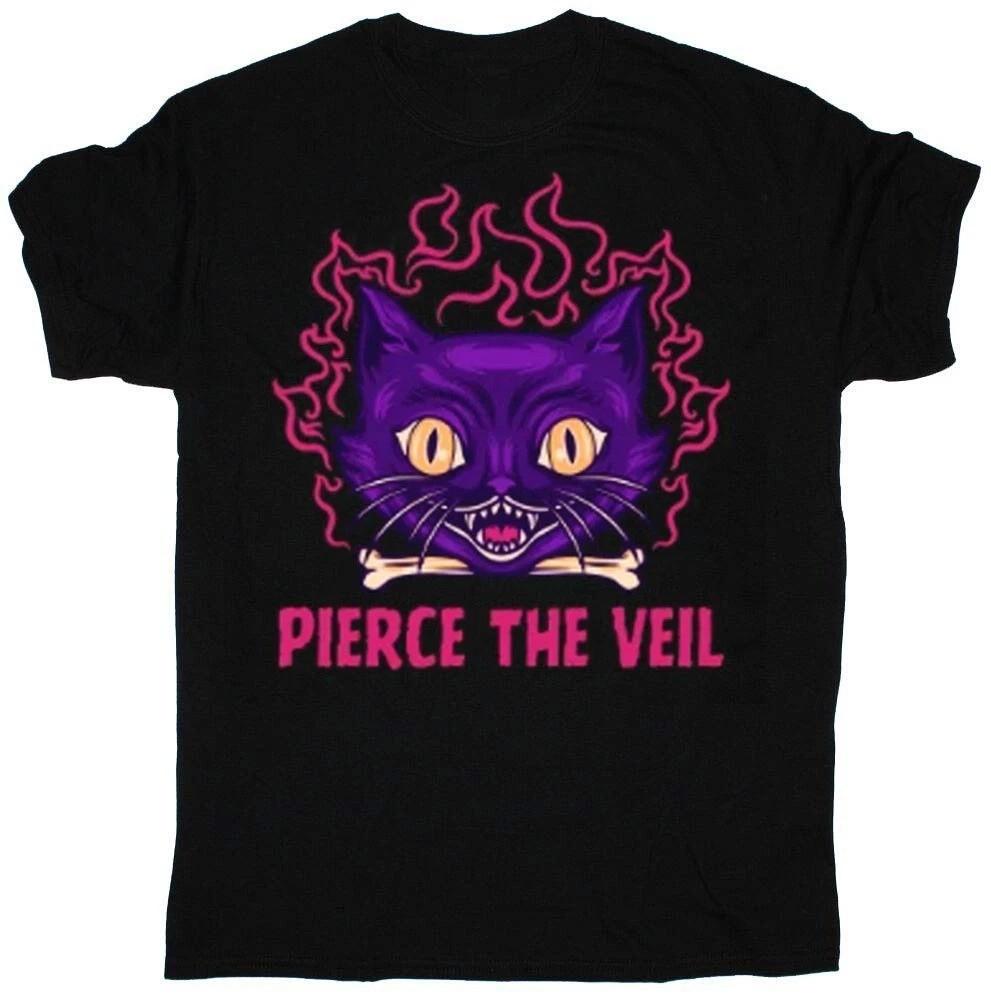 Rare! Pierce The Veil Band Cotton Shirt S to 5XL Gift Halloween PP2390 Unisex T-Shirt XXXL