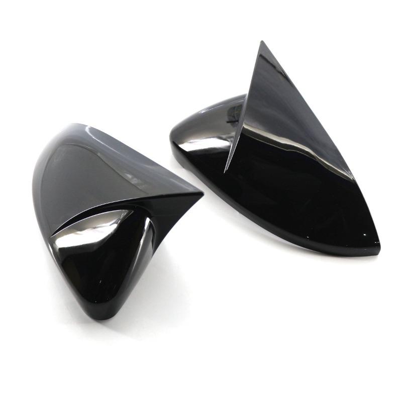 For VW Golf MK6 MK7 7.5 GTI R GTD 2009-2020 Side Mirror Covers 2PCS Carbon Fiber ABS Exterior Styling Tuning Accessories