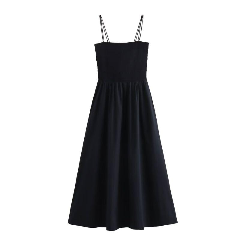 Kaslead New Arrival Women's Clothing Fashion Style Fashion Casual Splicing Sling Tube Top Dress 123165700