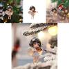 Acrylic Angel Violinist Car Pendant With Elegant Minimalist Design For Interior Decor