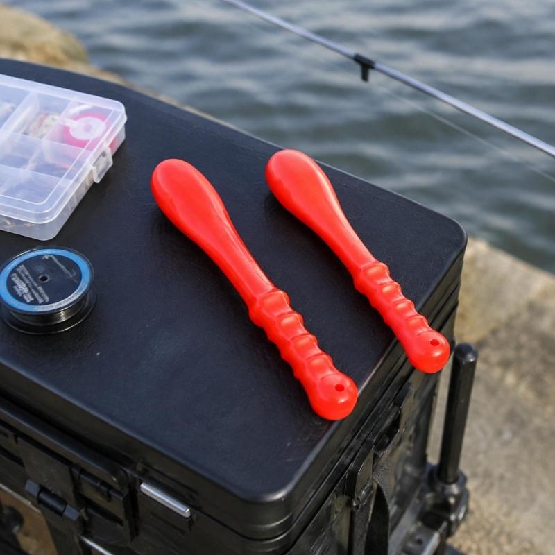 Fish Handling Tool with Cord-Ready Handle, Plastic Solid-Body Bat with Textured Grip for Saltwater Fishing Use