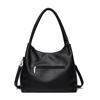 Women PU Leather Hobo Shoulder Bag Removable Crossbody Strap Large Capacity Soft Tote Bag Casual Multi‑pocket Handbag For Work Shopping Daily