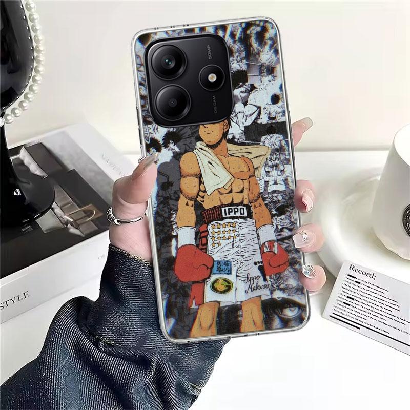 Hajime No Ippo Comics Soft Phone Case For Xiaomi Redmi Note 15 14 14S 13 12 Pro Plus 12S 11 11S 11E 10 10S 11T 5G Fundas Coque R