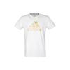 adidas T Shirt Unisex White Gold ADITSG2P-WG
