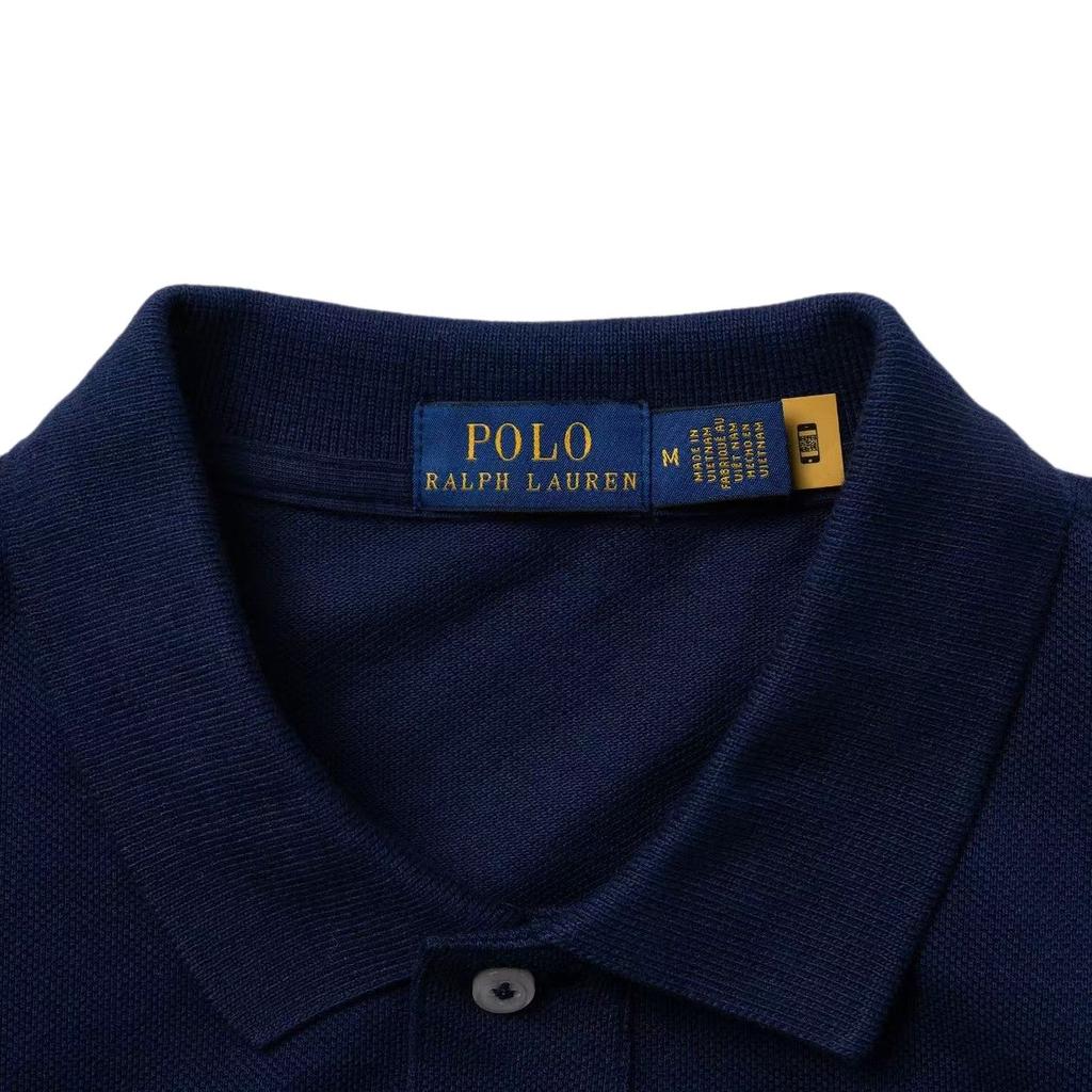 Polo Ralph Lauren Logo Embroidered Cotton Short Sleeve Dress Women Dresses 211570229-001