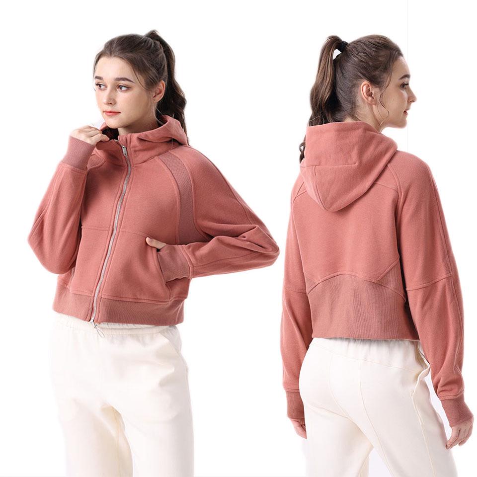 Uarun Women's Loose Fleece Yoga Hoodie