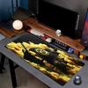 Borussia Dortmund Print Mouse Pad, Anti‑Slip Desktop Keyboard Mat, for PC Laptop Gaming Working Daily Use, Cool Festival Surprise Gift