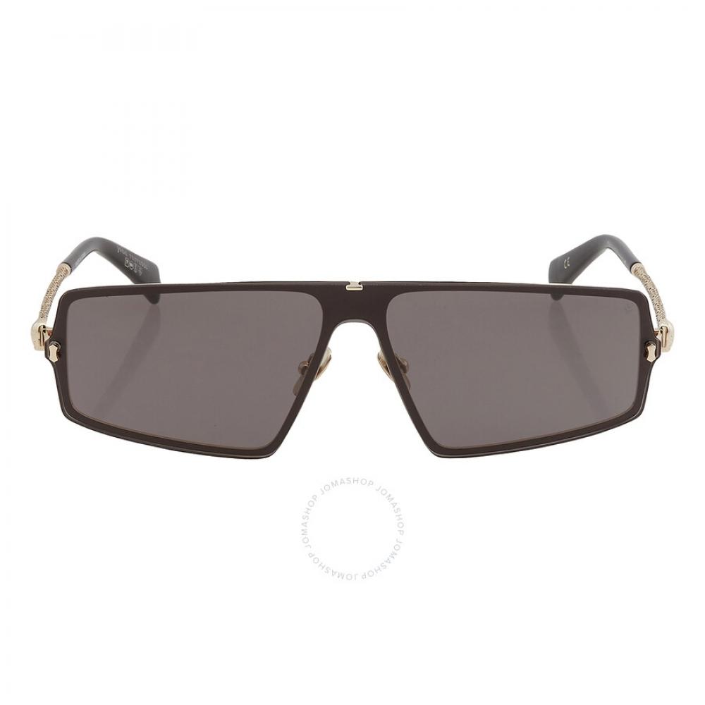 

John Varvatos Grey Shield Men s Sunglasses V545 GOL 146