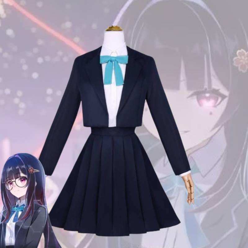 Cute Flower Fire Cosplay Outfit With Accessories And Wig For Game Anime Role Play