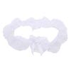 White Three Black Flower Lace Princess Style Thigh Rings Garter Accessories Neck Rings Leg Covers Bridal Wedding Dress Leg Flowers