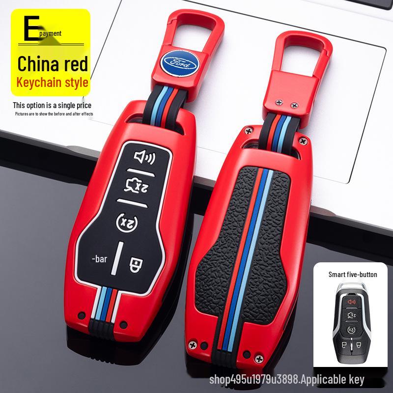 Fits Ford Taurus, Mustang, Raptor, F150, Explorer Key Cover Case