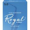Boîte De 10 Anches Rico Royal Saxophone Alto Mib/Eb Force 5