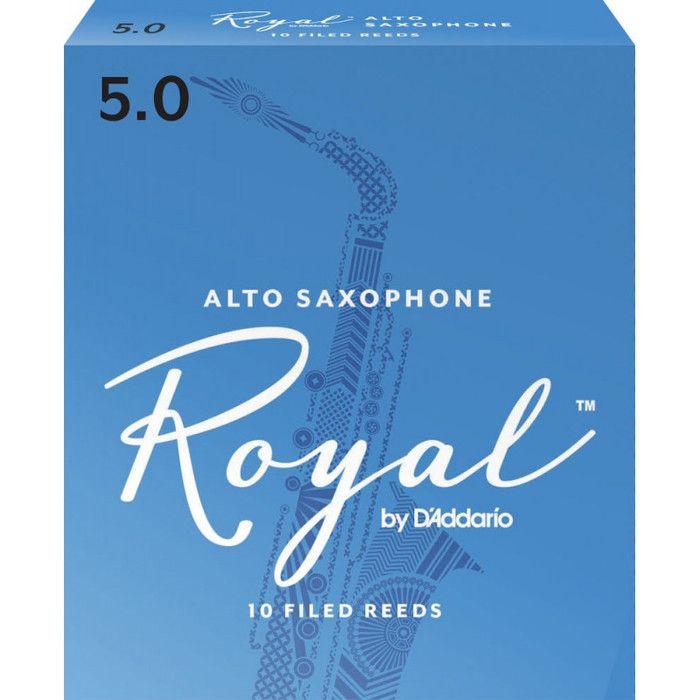 Boîte de 10 anches Rico Royal Saxophone Alto Mib/Eb force 5