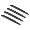 Car Styling Exterior Door Handle Strips Decoration Sticker Trim for BMW 5 Series G30 G38 2018- Carbon Pattern Black