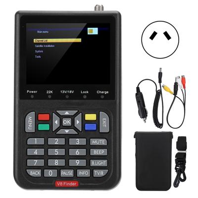 High Definition Satellites Star Finder Identifier Equipment Accessory DVBs S2 ( Noir)