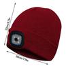 Hat LED Light Knitted Cap Head Lamp Beanie Fishing Camping Torch Cap Winter Unisex Warm Beanie