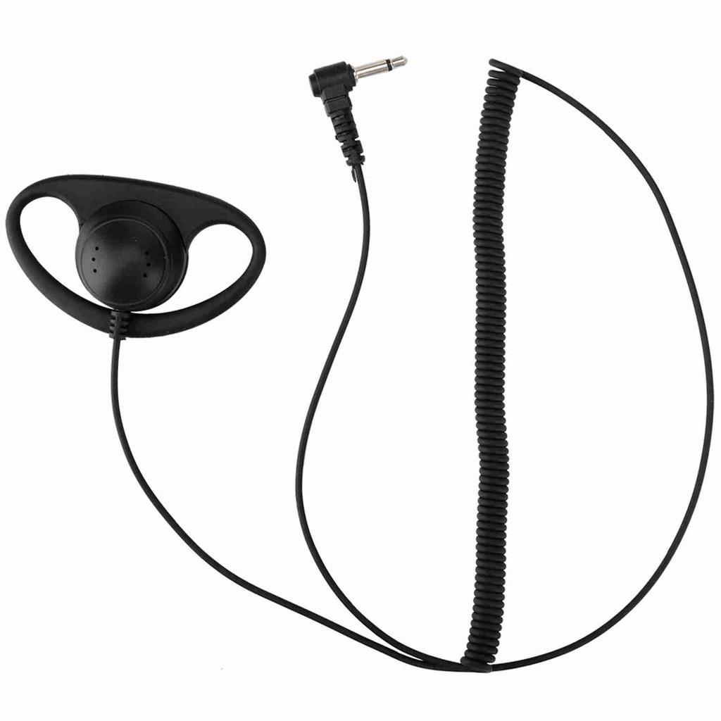 3.5mm Jack d Shell Type Listen Only Earpiece Headset for Motorola ICOM Kenwood Radios