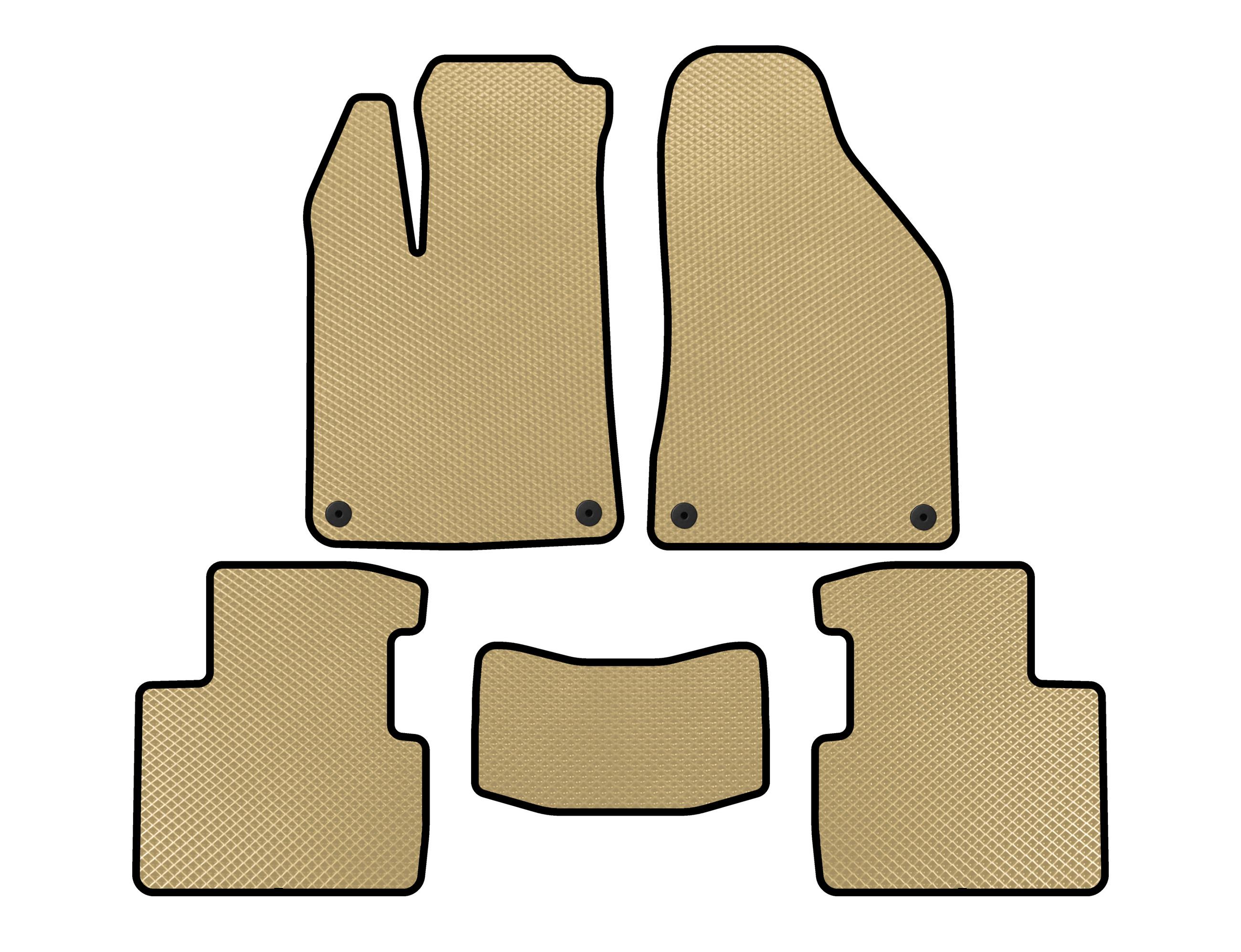 

EVA mats (SD, Beige) for Chrysler 200 II 2014-2017