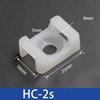Stent Wire Fixing Seat Cable Clamp Cable Tie Bracket Cable Tie Mounts Holder Fixed Buckle Seat