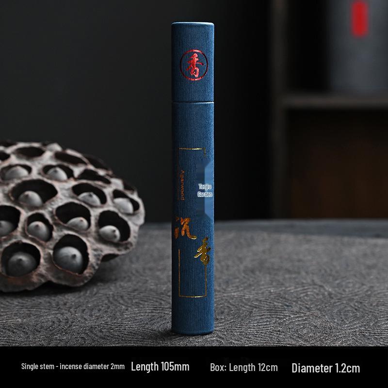 10.5cm Aromatherapy Heart Sutra Incense Sticks Set with Australian Sandalwood & Pine Cone for Home or Office
