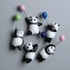 Kreativer Cartoon-Stil Bunter Ballon Panda Dreidimensionaler Harzmagnet Magnetischer Aufkleber Dekoration Kühlschrankmagnet
