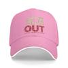 Ice Out Vintage Style Casual Baseball Cap Spring Trucker Hat Hiking Fishing Hip Hop Hats Men Adult Fitted Retro Baseball Caps