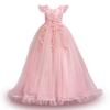 Children's Girls Princess Dresses Middle and Large Children Long Dresses Summer Children Piano Performance Costumes