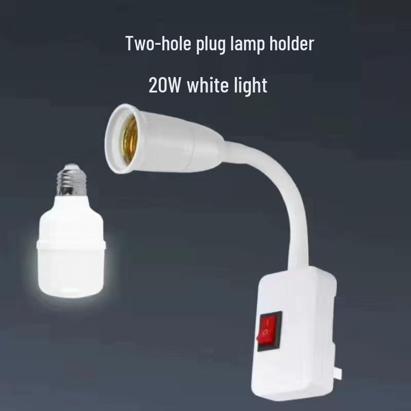 LED Superhelle Energiesparende Einsteck-Nachtleuchte mit Schalter - Schlafzimmer Wand-/Nachttischlampe