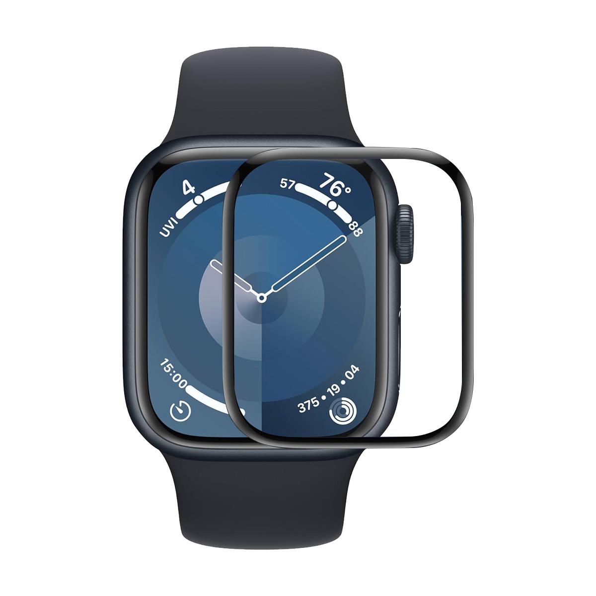 

For Apple Watch Series 11 42mm/10 42mm Screen Protector ENKAY HAT PRINCE 3D Curved PC + PMMA Ultra Clear Film A