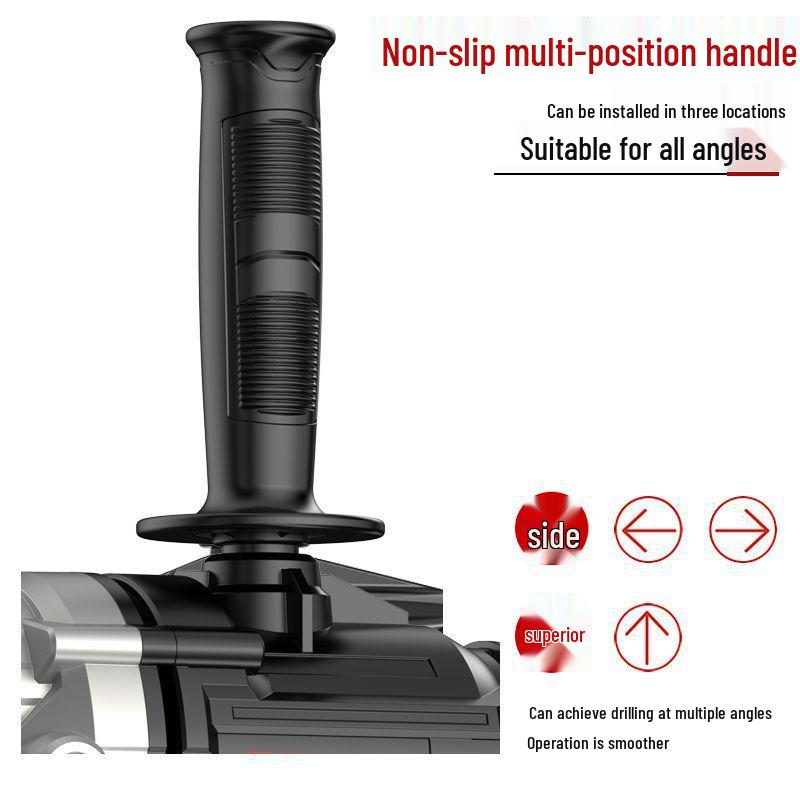 DELIXI High-Power Handheld Diamond Core Drill for Concrete and Air Conditioner Installation