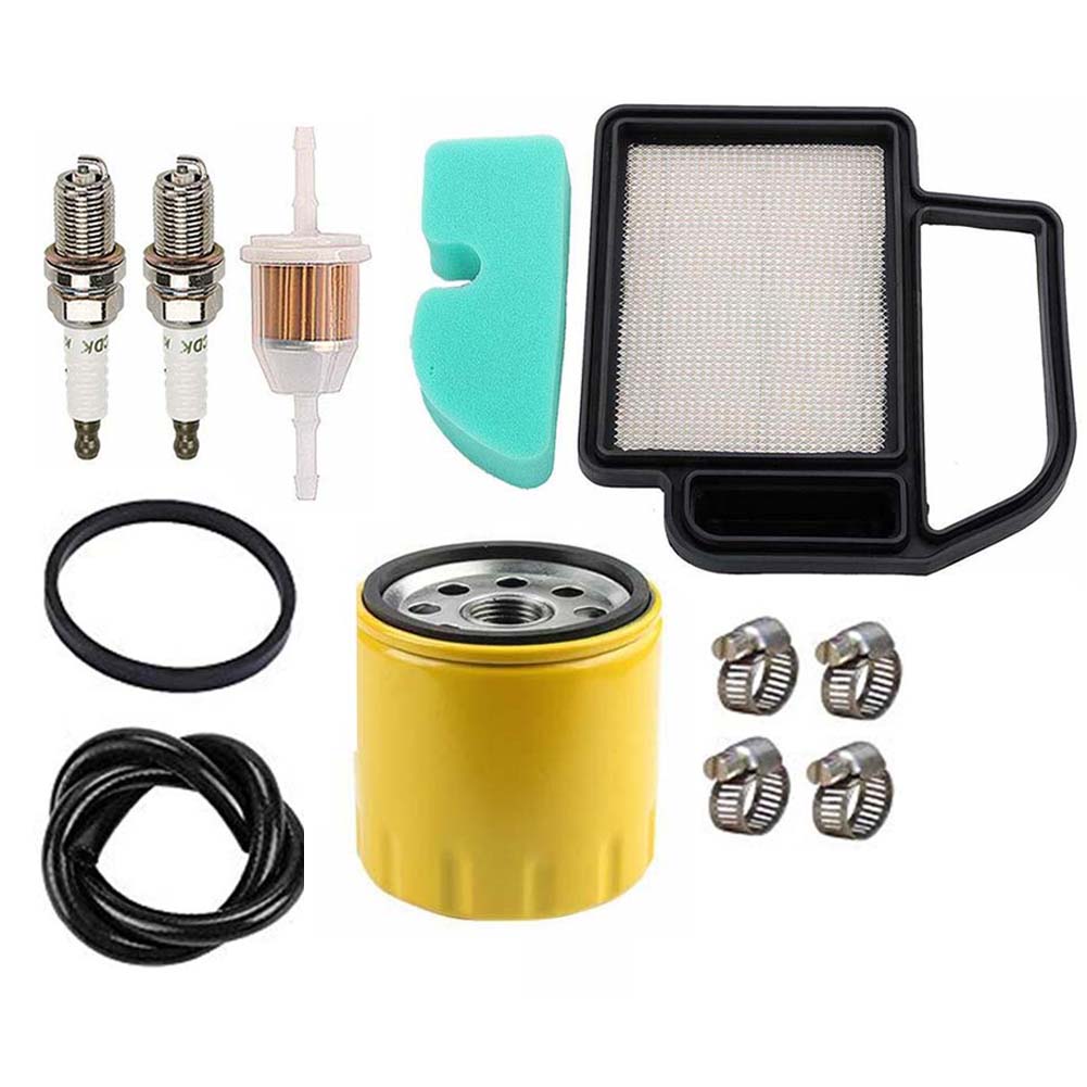 Air Filter Oil Filter and 2 Spark Tune-Up Kit for SV Series Engines Lawn Mower Tractor Maintenance Accessories Set