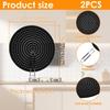 2Pcs Mesh Splatter Screen Silicone Frying Pan Screen Effective Pan Splatter Guard Easy To Clean Oil Splatter Screen Safe Reliable Splatter Screen