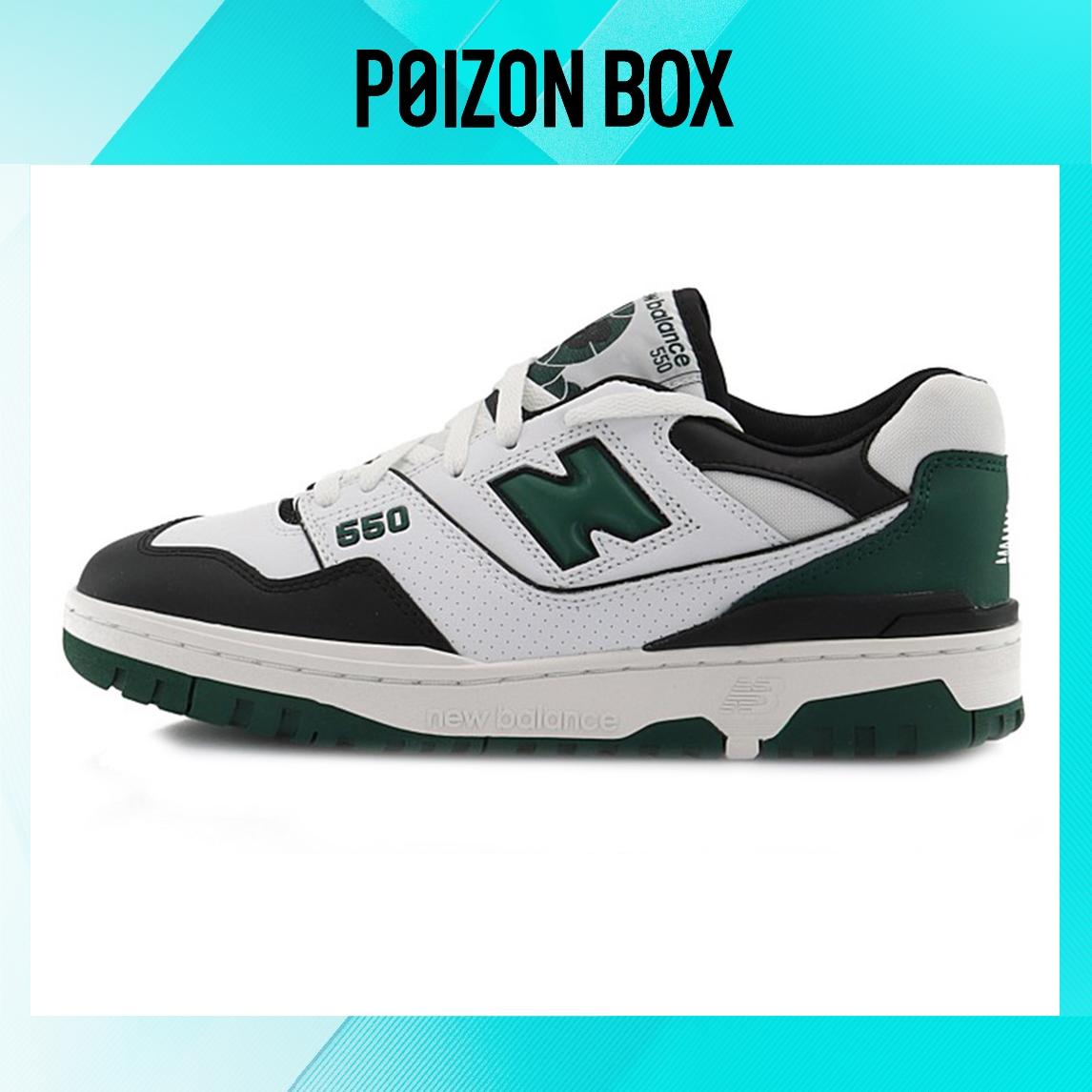 

кроссовки New Balance 550 White Green Black BB550LE1