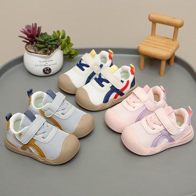 Neue Herbst- & Winter-Unisex-Baby-Kleinkind-rutschfeste Schuhe mit weicher Sohle und Netz
