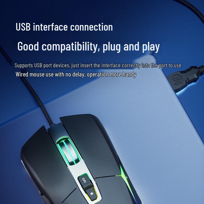 HP G260 Wired Gaming Mouse