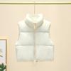 Vest Women's New Spring and Autumn Short Down Cotton Loose Vest Vest Women's Vest Jacket