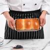 1 Pcs Rectangular Baking Bread Loaf Pan Black Golden Carbon Steel Nonstick Loaf Pan For Baking Homemade Bread Toast Brownies