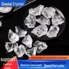 Pedra Difusora de Incenso de Cristal Branco - Grande, Ornamento de Cristal Bruto Natural.