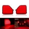 JL Bumper Reflector Light Fit for Jeep Wrangler Fit Rear Tail Light Rear Fog