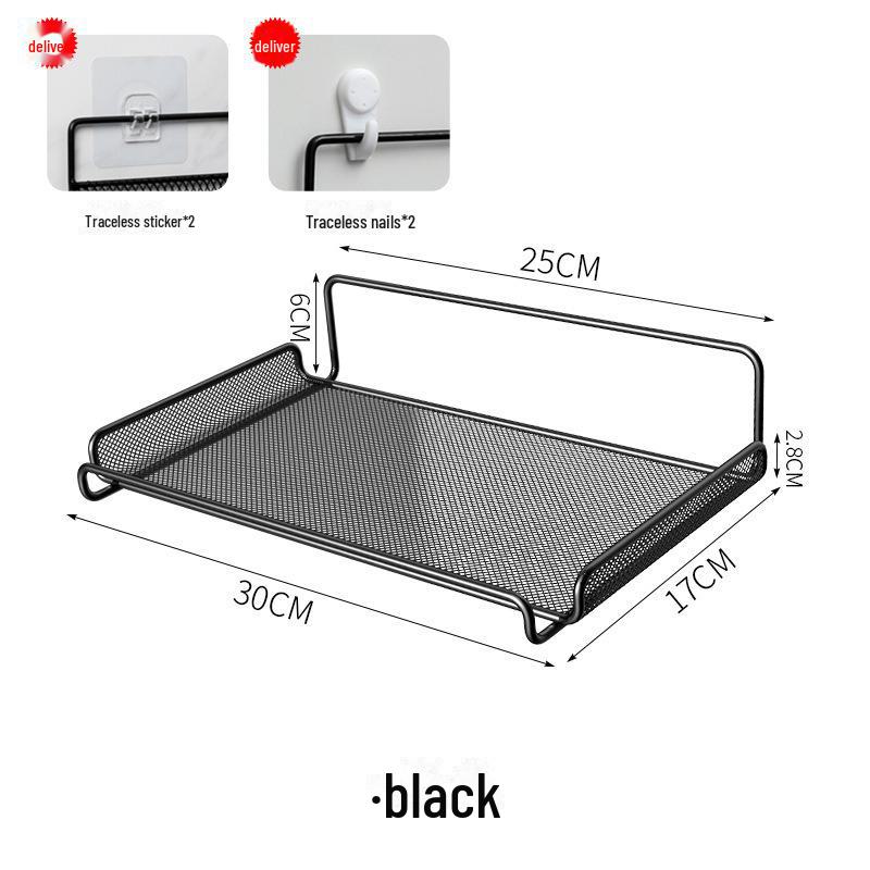 Punch-Free Wall-Mount Router and Set-Top Box Storage Cabinet