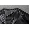 Chinese Size Real Cowhide Coat Genuine Leather Clothes Men's Motorcycle Skull Motorcycle Riding Jacket Autumn