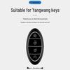 Yangwang U8/U9 Premium Leather Key Cover (2023-2024) - Full Coverage Protective Shell with Buckle