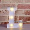 LED Luminous Letter and Number String Lights for Birthday, Proposal, and Event Décor