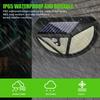 118 Led Solar Wall Lamp 3 Modes 270 Degree Ip65 Waterproof Infrared Motion Sensor Outdoor Garden Light