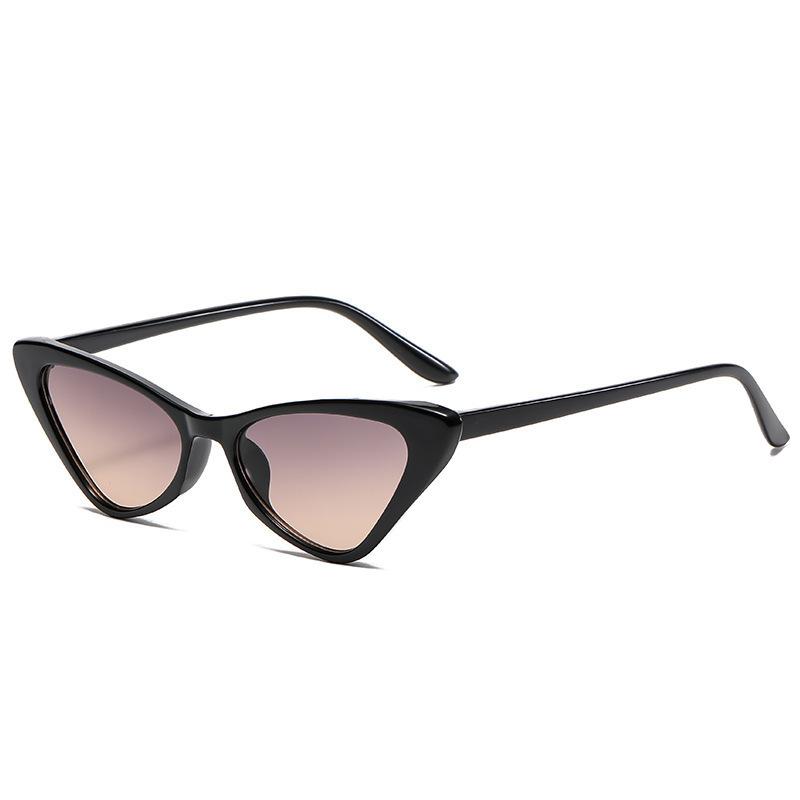 Small Frame Vintage Cat Eye Sunglasses for Women UV400 Protection Retro Sunglasses Eyewear Fashion Trendy Streetwear Accessories