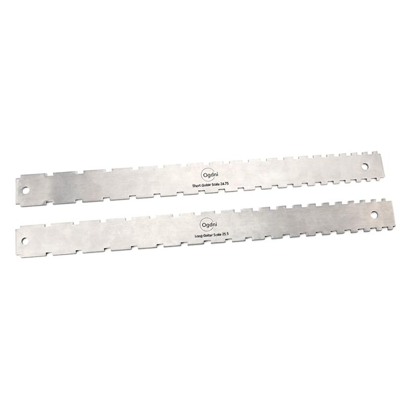 Guitar Notched Straight Edge, Guitar Neck Notched Straight Edge Luthiers String Action Ruler Gauge String Height Gauge