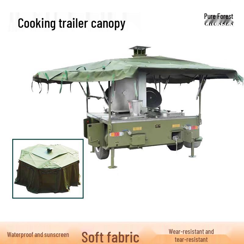 Система брезента для туристического прицепа Chunsen 2002-150 Cooking Trailer Roof