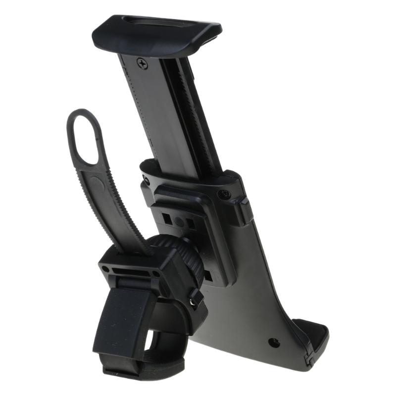 Motorcycle Bicycle Phone Bracket Handlebar Tablet Stand Mount for 4.7-11in Tablet Phone Holder Cradle for Gym Tread Mill